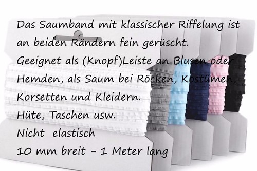 Meter saumband polyester - saumband,