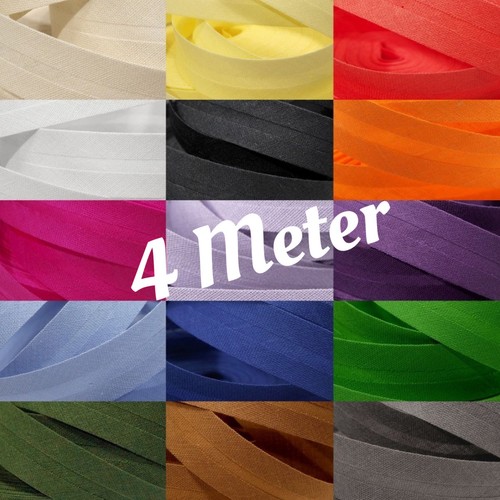 Meter schrägband 2 cm - 4, mm
