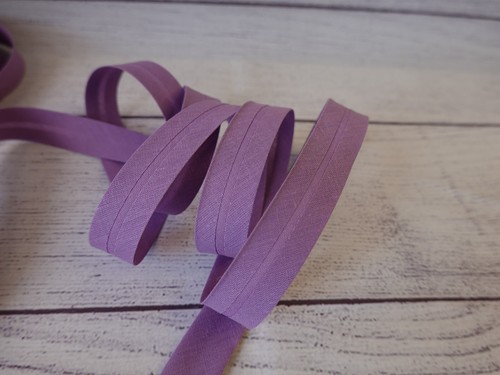 Meter schrägband lavendel - schrägband,